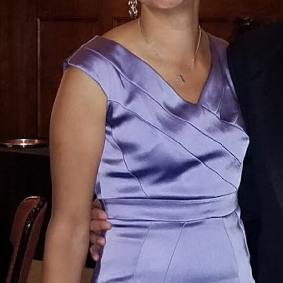 Jax Lavender Satin Cocktail sheath - Picture 3 of 6